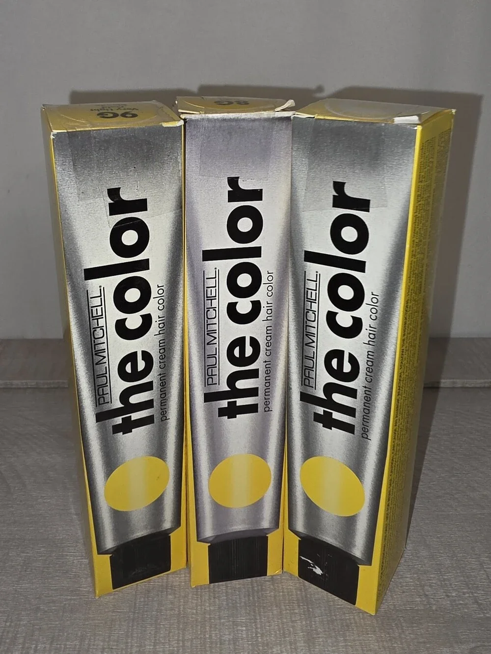 New (3) Paul Mitchell Permanent Cream Hair Color Size 3 fl oz each